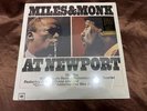 SEALED  MILES DAVIS MILES & MONK AT NEWPORT COLUMBIA 8978 STEREO US  VINYL LP