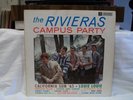 THE RIVIERAS - CAMPUS PARTY (LP701)  VG/VG+  cond.  VERY RARE ALBUM