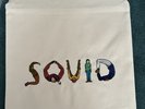Squid  O Monolith Embroidered & Numbered Cover  #29 / 100 only. Warp Records