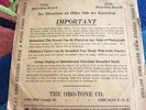 Pathe  sent a message record  steel  used  vintage  oro - tone disc