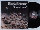 BLACK SABBATH Live At Last NEMS LP VG+ holland t
