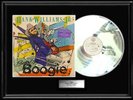 HANK WILLIAMS JR. BORN TO BOOGIE WHITE GOLD PLATINUM  RECORD RARE LP NON RIAA