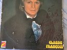 vinyles 33 tours  Claude François -  dédicacé