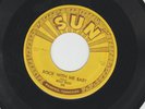 ROCKABILLY 45  BILLY RILEY - ROCK WITH ME BABY /  TROUBLE BOUND -HEAR - 1956 SUN