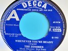 60's Psych Rock 45   -  THE ZOMBIES   -  Whenever You're Ready  - UK DECCA DEMO