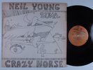 NEIL YOUNG & CRAZY HORSE Zuma REPRISE LP VG+ textured cover with lyric insert t