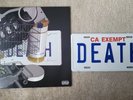 DEATH GRIPS GOVERNMENT PLATES Limited Edition LP 2014 RSD License Plate Vinyl