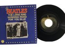 The Beatles - The Long And Winding Road, & For You Blue 45 w/ Picture Sleeve