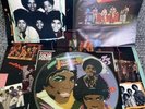 Jackson 5 Lp Picture Disc 14 Greatest Hits 1984 Limited Ed V. G+ With Poster