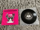 Dawnwatcher “Backlash” Original 1982 U.K. Signed vinyl 7 inch NWOBHM