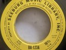 6 SEEBURG BASIC LIBRARY BACKGROUND MUSIC RECORDS BMS 1000 16 2/3 RPM