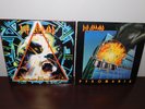2 Def Leppard Vinyl LP Records Pyromania & Hysteria
