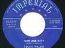 T-BONE WALKER - Teen Age Baby / Strugglin' Blues - IMPERIAL - R&B Blues 45