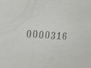 US APPLE ORIGINAL  NUMBER  0000316        BEATLES   WHITE ALBUM