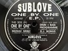 Sub Love - One By One EP - Rare Breakbeat Hardcore Techno Record
