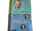 2 Vintage 1945 Bing Crosby Merry Christmas Decca Blue Skies Fred Astaire Albums