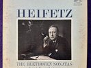 1S   BEETHOVEN Complete Violin Sonatas HEIFETZ / 3LP Box Set RCA Mono LM 6707 EX