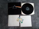 LP PINK FLOYD THE DARK SIDE OF THE MOON SHVL 804 UK PRESS POSTERS & STICKER
