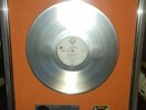 ZZtop Eliminator Collage Platinum Plated  Record  1983  Bild gerahmt