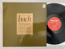 BACH SONATAS ARTHUR GRUMIAUX CHRISTIANE JACCOTTET PHILIPPE MERMOUD STEREO LP