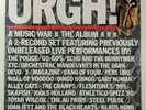 Urgh  A Music War - comp w/Oingo Boingo, XTC, the Police, Joan Jett & more, EX+