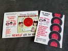 Three Stooges Happy Birthday Risky Record & Advertising