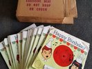 Happy Birthday Three Stooges 1961 Box Of Records