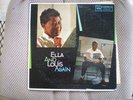 Ella Fitzgerald And Louis Armstrong Again lp 1957 Verve MG V-4017 Excellent