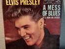 ELVIS PRESLEY   45 EP   A MESS OF BLUES / ITS NOW OR NEVER   47-7777 AUTOGRAPHED