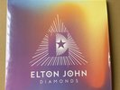 ELTON JOHN DIAMONDS PYRAMID EDITION EXCLUSIVE COLOURED VINYL + LITHOGRAPH NEW