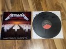 Metallica Master Of Puppets 1986 ELEKTRA E1-60439 VG+ RARE Ultrasonic Clean Mofi