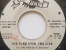 45 REGGAE / STRANGER COLE & GLADIE / ONE TOKE OVER THE LINE / GAY FEET / LISTEN