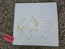 pink floyd the wall vinyl lp Signed Roger Waters Nick Mason
