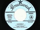 Crossover Soul 45 - Tony Drake - Suddenly - Brunswick - mp3 - promo