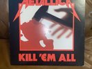Metallica Kill 'Em All 60766-1 With Lyric Inner Sleeve