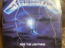 Metallica Ride The Lightning LP Megaforce Elektra 1984 -USA-SRC Masterdisk