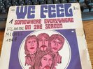 WE FEEL SOMEWHERE EVERYWHERE / ON THE SCREEN VG+ PROG PSYCH ROCK VINYL FRANCE
