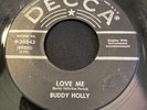 Rockabilly 45 Buddy Holly - Love Me/You're My One Desire DECCA