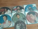 ELVIS PRESLEY 7 Picture Disc Lot: Poor Boy, Hot Dog, Hound Dog,  Troubles, Pictu