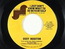 Northern Soul 45 - Cissy Houston - I Just Don't Know What To Do - Janus - mp3
