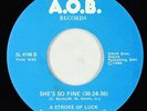 Modern Boogie/Sweet Soul 45 - A Stroke Of Luck - She's So Fine - A.O.B. - mp3