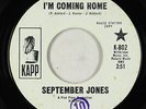 Northern Soul 45 - September Jones - I'm Coming Home/No More Love - Kapp - mp3