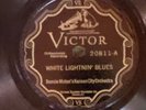 Victor 20811 Bennie Moten Kansas City Or WHITE LIGHTNIN BLUES 78rpm JAZZ 1926 V+