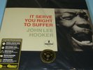 John Lee Hooker-It Serve You Right To Suffer-Acoustic Sounds 45 rpm. Audiophile.
