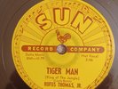 RUFUS THOMAS, JR. SUN 188 TIGER MAN INSANELY RARE 1953 ORIGINAL