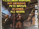SEALED - Coleman Hawkins All Stars At Newport - 1982 Verve Japan MONO UMV-2623