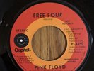 PINK FLOYD -STAY /FREE FOUR,CAPITOL P-3391, PROMO, 45 RPM, 1972, UNPLAYED, MINT