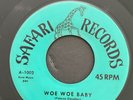 DOO WOP 45 PERSONALITIES WOE WOE BABY ORIGINAL VG+
