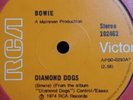 David Bowie 'Diamond Dogs' Solid Centre 45 Single 7