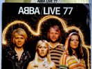 ABBA -Live 77- Rare Promo Gold Flexi Disc With Picture Sleeve (Record)
